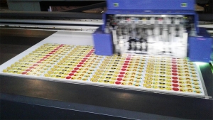 UV Flatbed Printer printing on Foamboard