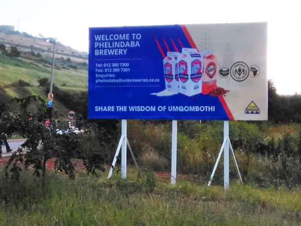 Road Sign - Billboard Installation