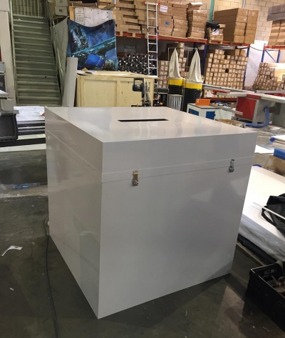 Tender Box Example Plastic Displays - ABS Tender Box