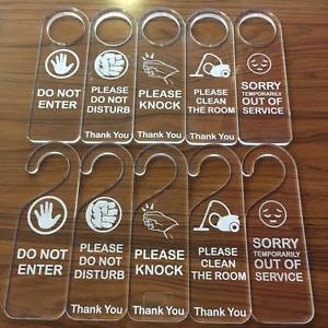 Hanging Door signs